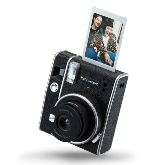 Japanese Vintage Camera | [Used] Fujifilm Instant Film Camera Instax Mini 40 Black Compact