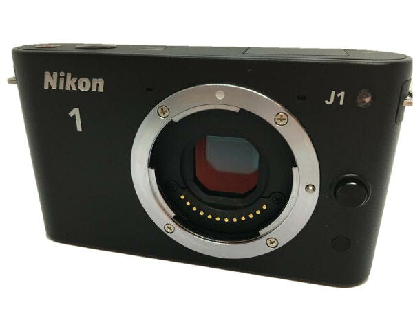 Japanese Vintage Camera | [Used] Nikon mirrorless single-lens camera Nikon 1 J1 standard zoom lens kit black N1 J1HLK BK