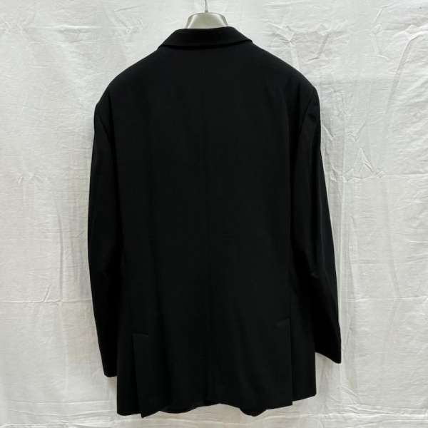 Emporio Armani 3 Button Wool Tailored Jacket 2 Tuck Slacks Setup Suit Made in Italy Men's 50 ISItems [Old Clothing] 50156843