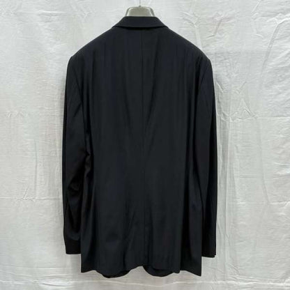Emporio Armani 3 Button Nylon Wool Tailored Jacket 1 Tuck Slacks Setup Suit Made in Italy Glossy Men's 50 ISItems [Old Clothing] 50156845