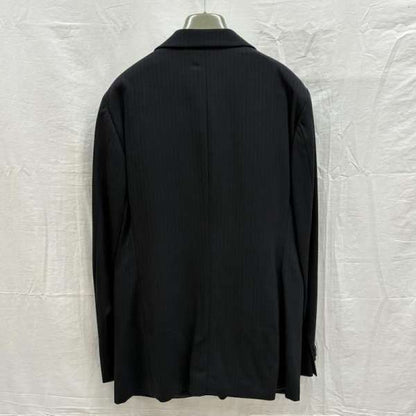 Emporio Armani 2 Button Nylon Wool Tailored Jacket Slacks Setup Suit Made in Italy Striped Men's 50 ISItems [Old Clothing] 50156847