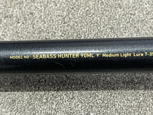 Japanese Vintage Fishing Reel | Fishing rod and reel set SEABASS HUNTER 90ML DAIWA REVROS MX2500 Fishing gear Seabass Hunter REVROS Black [Used]/516433