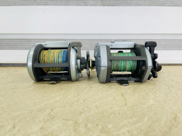 Japanese Vintage Fishing Reel | SHIMANO reel set of 2 [Used] SHIMANO DIGITANA SLS small boat 3000 GT3000 unchecked fishing gear fishing/517244