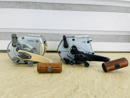 Japanese Vintage Fishing Reel | SHIMANO reel set of 2 [Used] SHIMANO DIGITANA SLS small boat 3000 GT3000 unchecked fishing gear fishing/517244