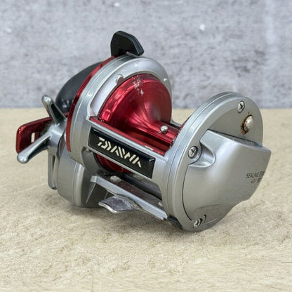 Japanese Vintage Fishing Reel | Bait reel [Used] Guaranteed operation DAIWA SEALINE Stone sea bream 40H long throw sea line fishing gear fishing vertical IC counter / 517285