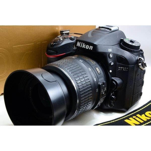 Japanese Vintage Camera | [Used] Nikon Nikon D7100 lens set, in good condition, with strap, 30 days warranty, popular mirrorless single-lens reflex camera, interchangeable lens camera