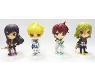 Japanese Anime Figure | [Used] Trading figures set of 4 types "Ichiban Kuji Tales of Series" H Prize Chibikyun Character