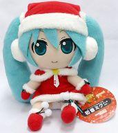 Japanese Anime Figure | [Used] Plush Hatsune Miku Santa Ver. Nendoroid Plus Plush Series "Good Smile Lottery Hatsune Miku 2012 Winter Ver." LAST Award