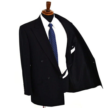 SOCIAL GRACE 4 Button Double Suit L AB7 Black Black Suit with Adjuster 4FR-1661 Summer Spring/Summer 6XC038 [Men's Business] 202603