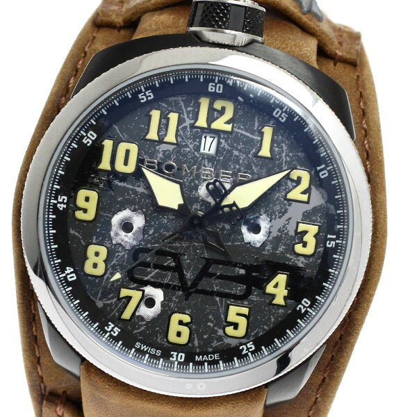 Vintage Watch from Japan | BOMBERG BS45H3SP.VPI-1.3 BOLT-68 Pilot Vintage Date Quartz Men's Box and warranty included_881562 [Used]