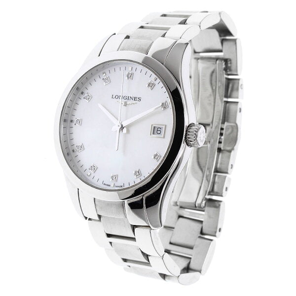 Vintage Watch from Japan | LONGINES L2.386.4 Conquest Classic 11P Diamond Quartz Ladies _917239 [Used]
