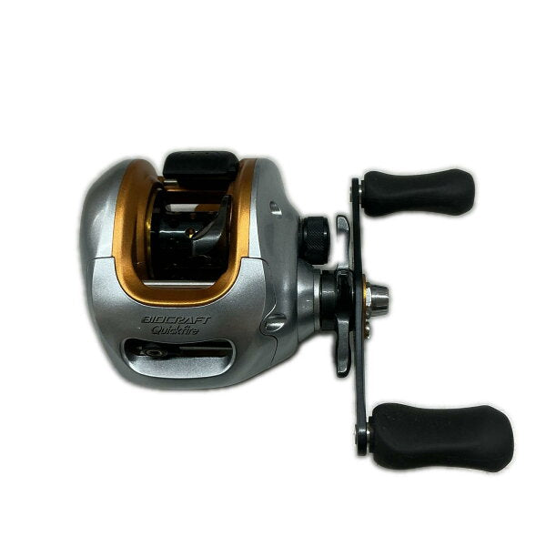Japanese Vintage Fishing Reel | SHIMANO Biocraft Quick Fire Silver/Orange [Used]