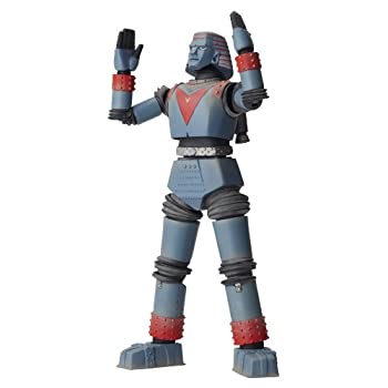 Japanese Anime Figure | [Used] Special effects Revoltech 009 Giant Robo non-scale ABS&PVC painted action figure