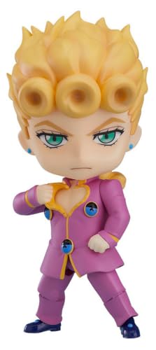 Japanese Anime Figure | [Used] Nendoroid TV anime "JoJo's Bizarre Adventure Golden Wind" Giorno Giovanna Non-scale ABS&PVC painted fully movable figure Resale ME12991