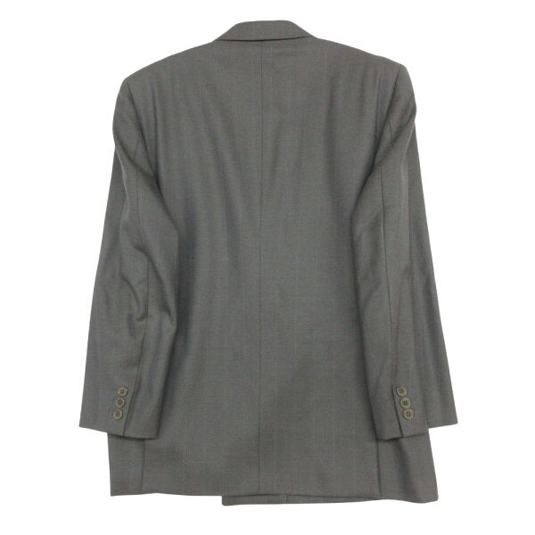 Yves Double Breasted Suit Japan | YVES SAINT LAURENT Yves Saint Laurent Suit 90's Vintage Setup Striped Pattern Double Breasted 2 Tuck Pants A5 Men's [Used]