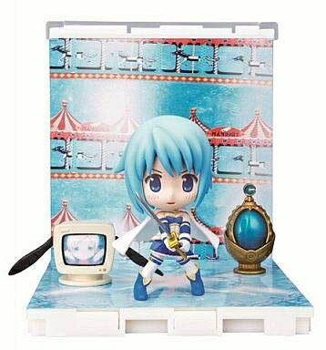 Collectible Figure from Japan | [Used] Ichiban Kuji Puella Magi Madoka Magica E Prize Chibikyun Character & Stage Set Sayaka Miki Single Item Figure Banpresto BANPRESTO
