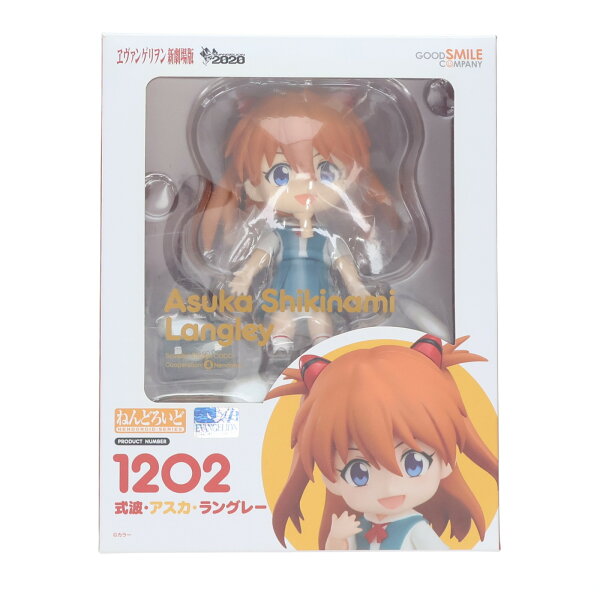 Japanese Anime Figure | [Used] [FIG] Nendoroid 1202 Shikinami Asuka Langley Evangelion New Theatrical Version Completed Movable Figure Good Smile Company (20200424)