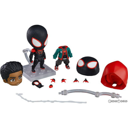 Japanese Anime Figure | [Our store's unique +10xP★Entry required] [Used] [FIG] Nendoroid 1180-DX Miles Morales Into the Spider-Verse Edition DX Ver. Spider-Man: Into the Spider-Verse Completed Movable Figure Good Smile Company (20200208)