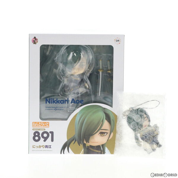 Japanese Anime Figure | [Our store's unique +10x P★Entry required] [Used] [FIG] GOODSMILE ONLINE SHOP limited bonus included Nendoroid 891 Nikkari Aoe (Nikkari Aoe) Touken Ranbu -ONLINE- Completed product Movable figure Orange Rouge (20180907)