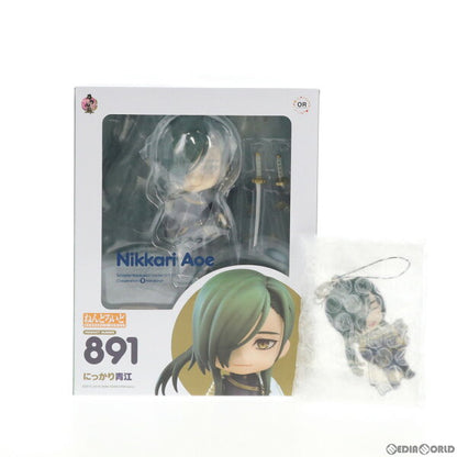Japanese Anime Figure | [Our store's unique +10x P★Entry required] [Used] [FIG] GOODSMILE ONLINE SHOP limited bonus included Nendoroid 891 Nikkari Aoe (Nikkari Aoe) Touken Ranbu -ONLINE- Completed product Movable figure Orange Rouge (20180907)