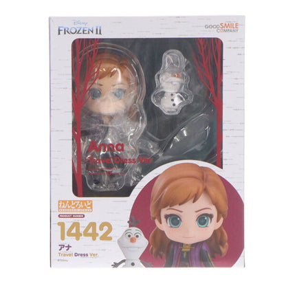 Japanese Anime Figure | [Our store's unique +10x P★Entry required] [Used] [FIG] Nendoroid 1442 Anna Travel Dress Ver. Frozen 2 Completed Movable Figure Good Smile Company (20210123)