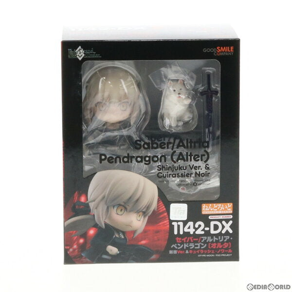 Japanese Anime Figure | [Used] [FIG] Nendoroid 1142-DX Saber/Artoria Pendragon [Alter] Shinjuku Ver. & Cuirassier Noir Fate/Grand Order Completed Figure Good Smile Company (20191117)