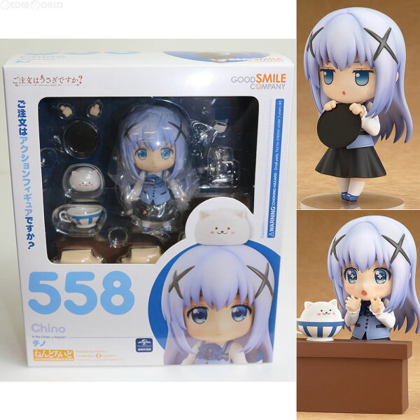 Collectible Figure from Japan | [Used] [FIG] Nendoroid 558 Chino Is the Order a Rabbit? Completed Movable Figure Good Smile Company (20171227)