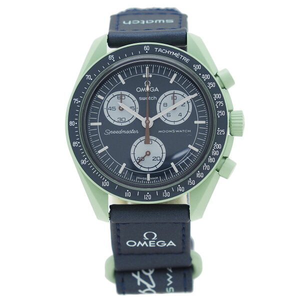 Japanese Vintage Watch | Omega Swatch Moon Swatch Mission on Earth Earth Green Watch SO33G100 Men's OMEGAxSWATCH Used Unused Item