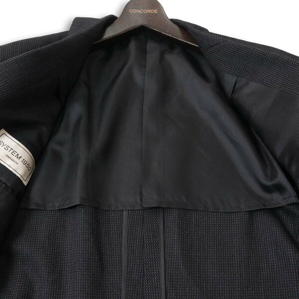 Vintage Hanabishi Double Breasted Suit Japan | HANABISHI SYSTEM 1950 All Year Unlined Double Suit Setup Sz.L~XL Men's Business