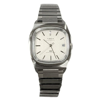 Vintage Watch from Japan | TIMEX Reissue 1983 TW2W70800 Men's Watch Automatic Silver Dial Working Item [Unused Item] 12603R3
