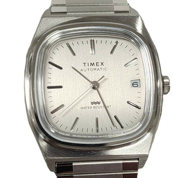 Vintage Watch from Japan | TIMEX Reissue 1983 TW2W70800 Men's Watch Automatic Silver Dial Working Item [Unused Item] 12603R3