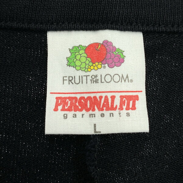 Vintage Fruit Mens Double Breasted Suit Cotton Japan | FRUIT OF THE LOOM Keiji Kaneko ATHLETIC FORMAL DOUBLE SUIT Jacket & Pants Setup Black L [Used] IT2OD0O89I0W