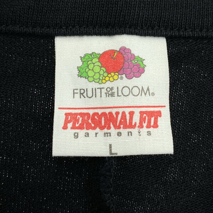 Vintage Fruit Mens Double Breasted Suit Cotton Japan | FRUIT OF THE LOOM Keiji Kaneko ATHLETIC FORMAL DOUBLE SUIT Jacket & Pants Setup Black L [Used] IT2OD0O89I0W