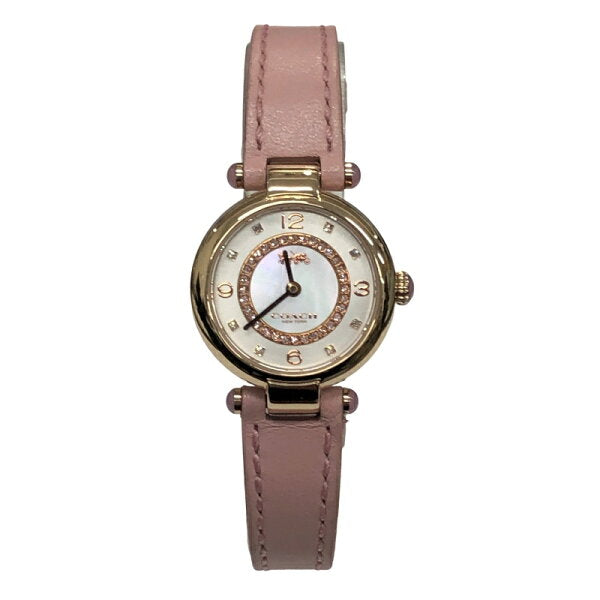 Japanese Vintage Watch | COACH Women's Watch Kelly Watch C2538 CA.148.7.34.2116 Quartz Light Pink Working [Used] 22606K257