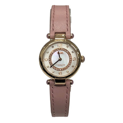 Japanese Vintage Watch | COACH Women's Watch Kelly Watch C2538 CA.148.7.34.2116 Quartz Light Pink Working [Used] 22606K257