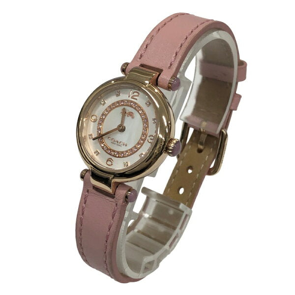 Japanese Vintage Watch | COACH Women's Watch Kelly Watch C2538 CA.148.7.34.2116 Quartz Light Pink Working [Used] 22606K257