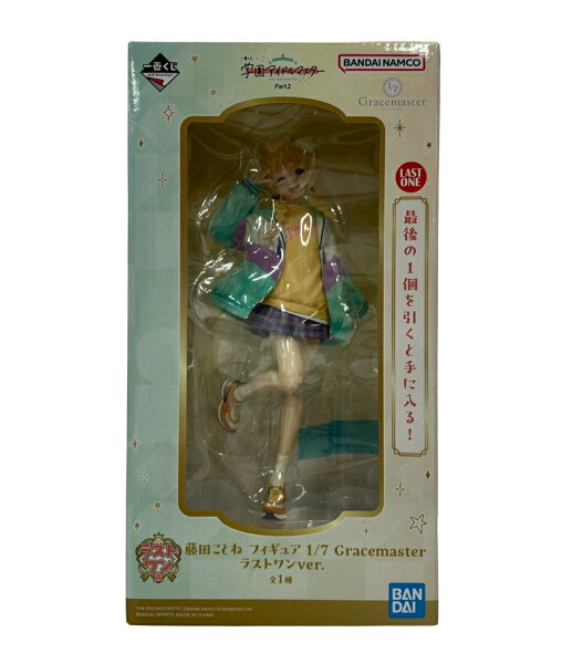 Collectible Figure from Japan | [Used] Good Condition Bandai The Idolmaster Ichiban Kuji Gakuen Idolmaster Part2 Gracemaster 1/7 Kotone Fujita Last One Ver. Figure