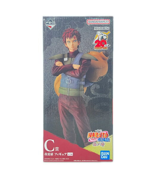 Collectible Figure from Japan | [Used] Bandai NARUTO Shippuden Shinobi no Kizuna Ichiban Kuji C Prize Gaara MASTERLISE Figure