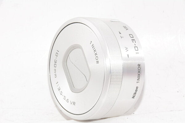Japanese Vintage Camera | [Used] [Appearance average quality] Nikon standard zoom lens 1 NIKKOR VR 10-30mm f/3.5-5.6 PD-ZOOM Silver