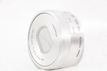 Japanese Vintage Camera | [Used] [Appearance average quality] Nikon standard zoom lens 1 NIKKOR VR 10-30mm f/3.5-5.6 PD-ZOOM Silver
