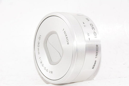 Japanese Vintage Camera | [Used] [Appearance average quality] Nikon standard zoom lens 1 NIKKOR VR 10-30mm f/3.5-5.6 PD-ZOOM Silver