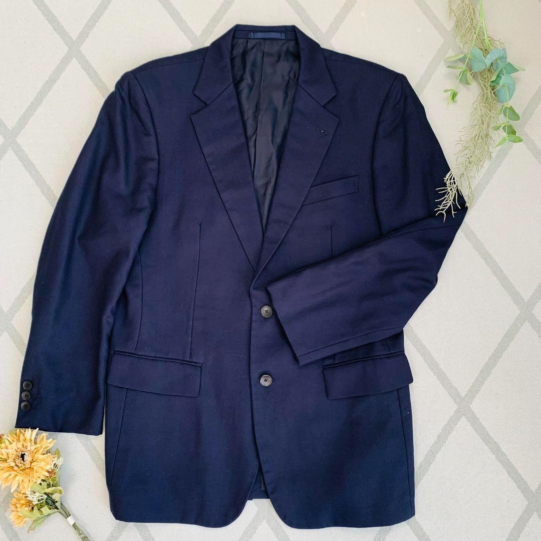 Donato Vinci Navy Suit Jacket Height 180cm Made in Italy M15