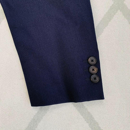 Donato Vinci Navy Suit Jacket Height 180cm Made in Italy M15