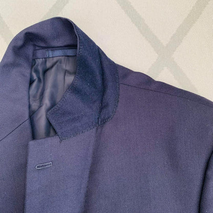 Donato Vinci Navy Suit Jacket Height 180cm Made in Italy M15