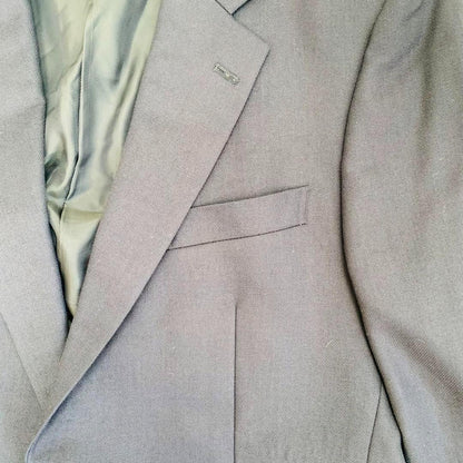 Donato Vinci Navy Suit Jacket Height 180cm Made in Italy M15