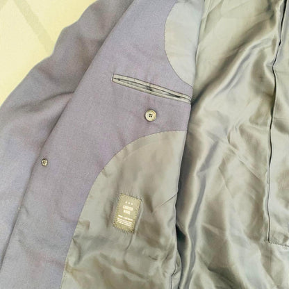Donato Vinci Navy Suit Jacket Height 180cm Made in Italy M15