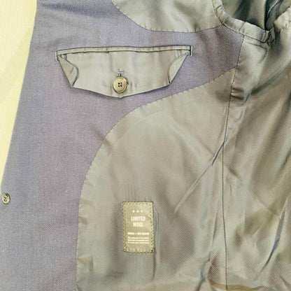 Donato Vinci Navy Suit Jacket Height 180cm Made in Italy M15