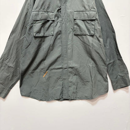 [Redskins] Long sleeve shirt military casual sage green M