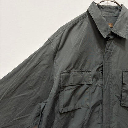 [Redskins] Long sleeve shirt military casual sage green M