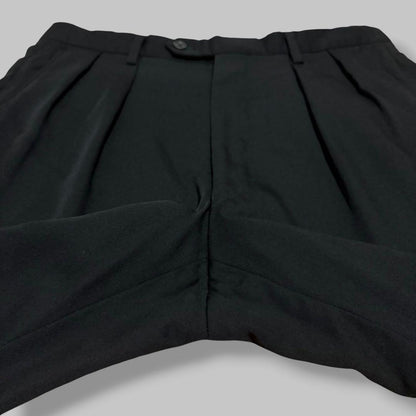Good condition K.T pour homme double suit black formal AB7 equivalent